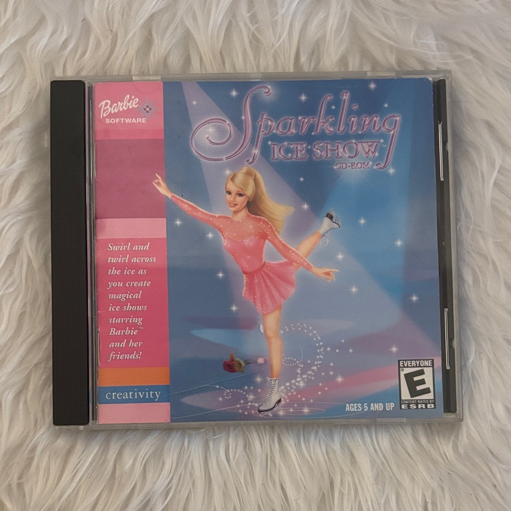 Barbie Sparkling Ice Show CD-ROM Game 💕⛸️
